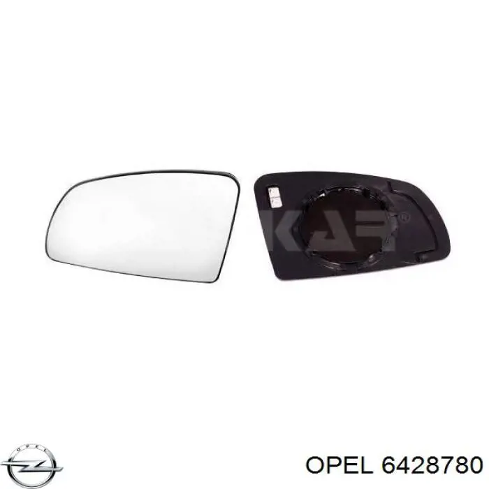 6428780 Opel Дзеркальний елемент правий