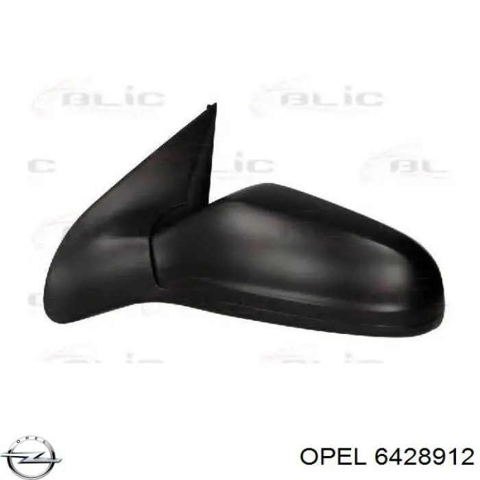 Накладка лівого бокового дзеркала Opel 6428912 ціна, від 6.66 USD