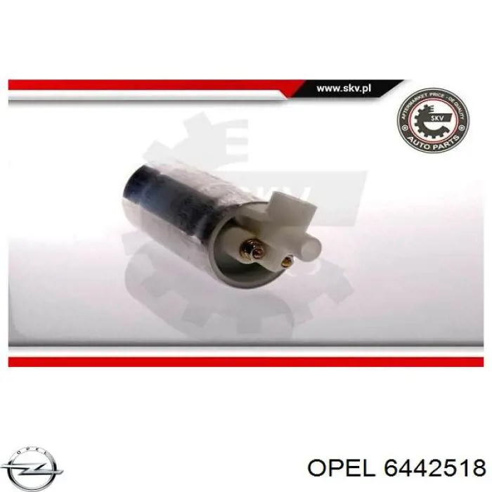 Елемент-турбінка паливного насосу Opel 6442518 ціна, від 20.27 USD