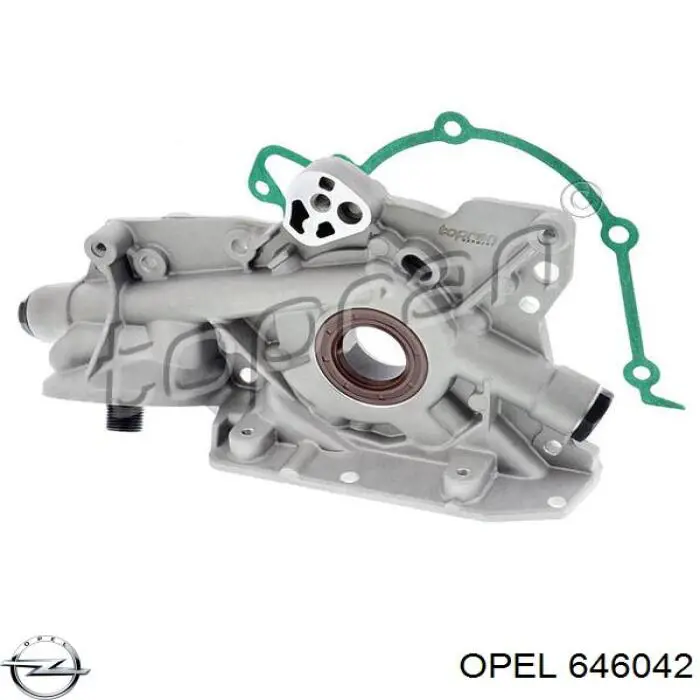 Помпа масляна Opel 646042 ціна, від 70.19 USD