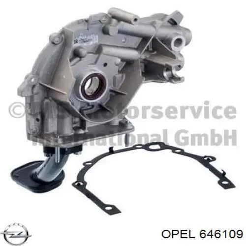 646109 Opel Масляний насос двигуна