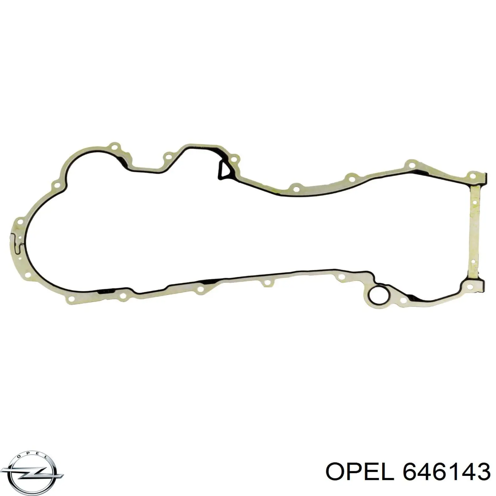 Прокладка передньої кришки двигуна Opel 646143 ціна, від 15.48 USD