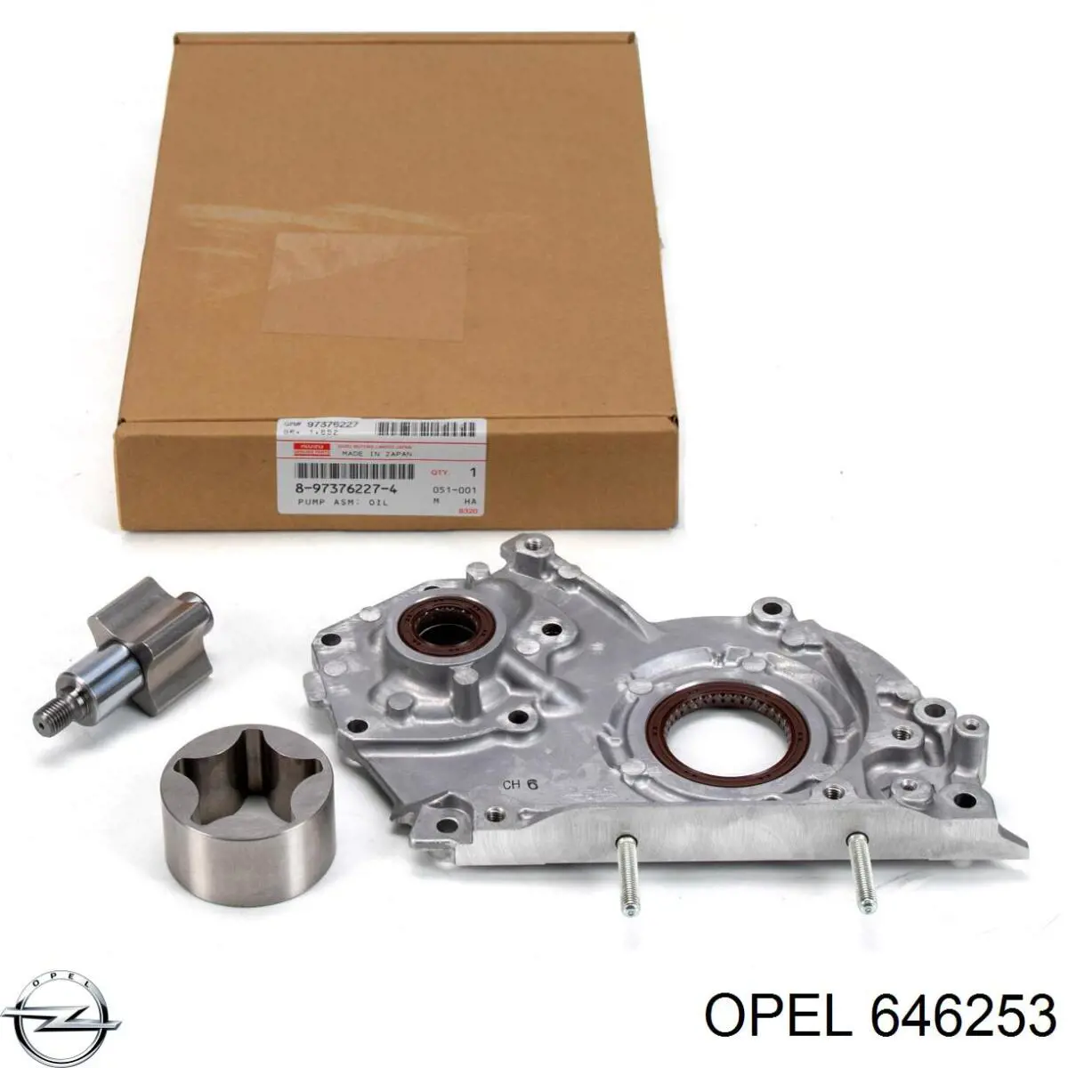 Купити 646253 Opel Насос маслозакачуючий
