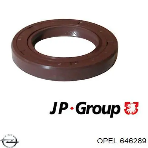 Сальник коленвала двигуна, передній Opel 646289 ціна, від 4.22 USD