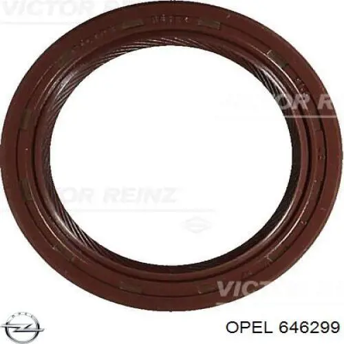 646299 Opel Сальник колінчастого валу