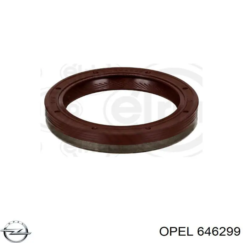 Сальник коленвала двигуна, передній Opel 646299 ціна, від 9.62 USD