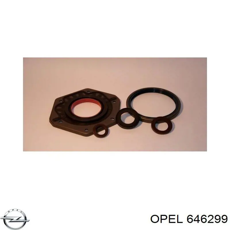 Сальник коленвалу 646299 Opel