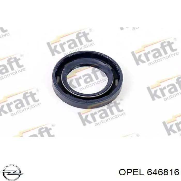 Купити 646816 Opel Сальник коленвала передній