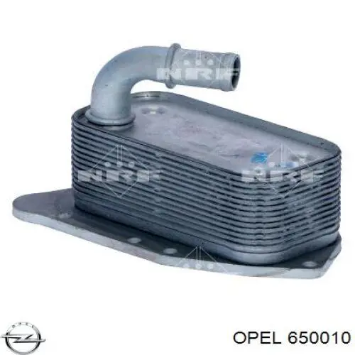 650010 Opel радіатор масляний (холодильник, під фільтром)