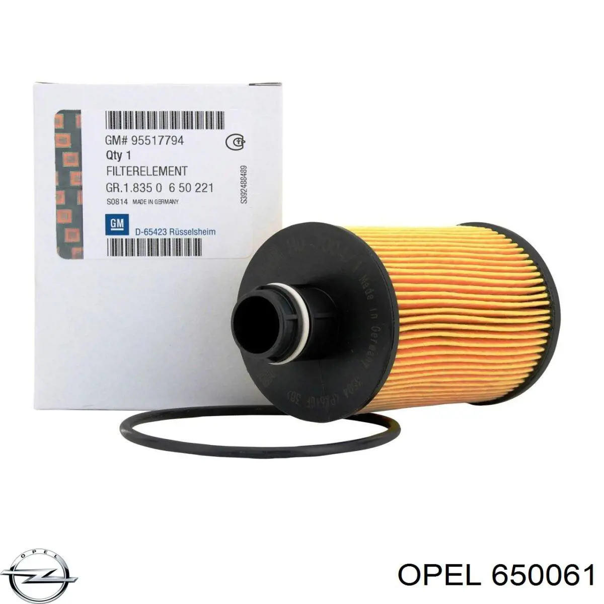 Купити 650061 Opel Фільтр очищення масла відцентровий