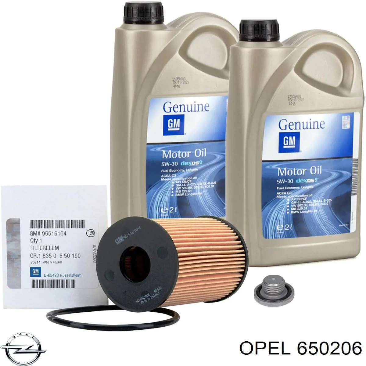 Купити 650206 Opel Фільтр очищення масла відцентровий