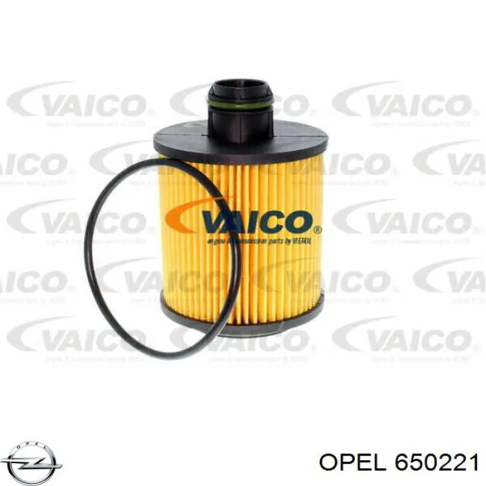 650221 Opel Фільтр масла