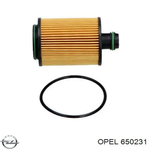 Масляний фільтр двигуна Opel 650231 ціна, від 6.71 USD