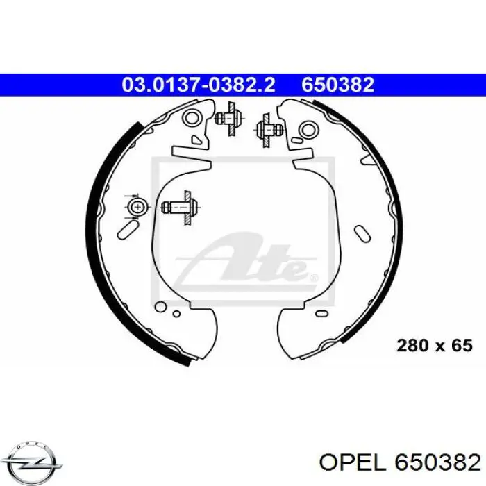 Масляний фільтр двигуна Opel 650382 ціна, від 4.98 USD