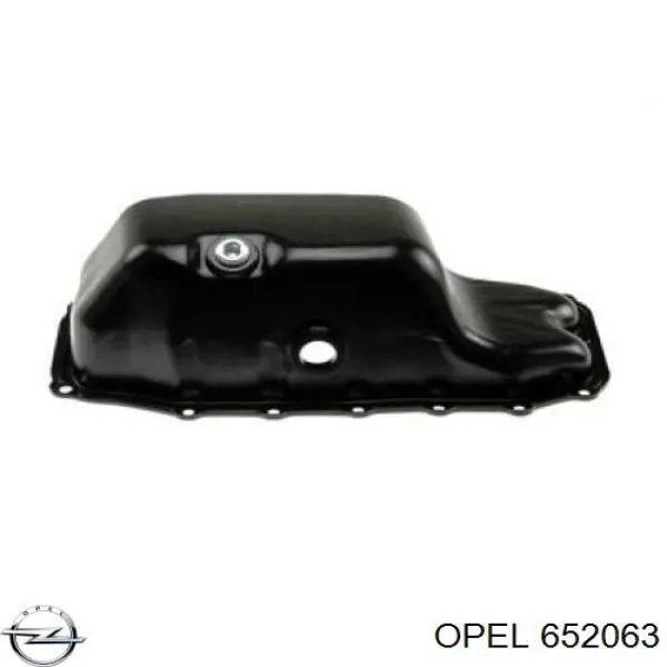 652063 Opel піддон масляний картера двигуна