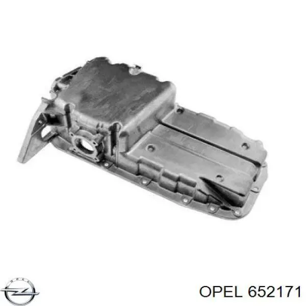 652171 Opel піддон масляний картера двигуна