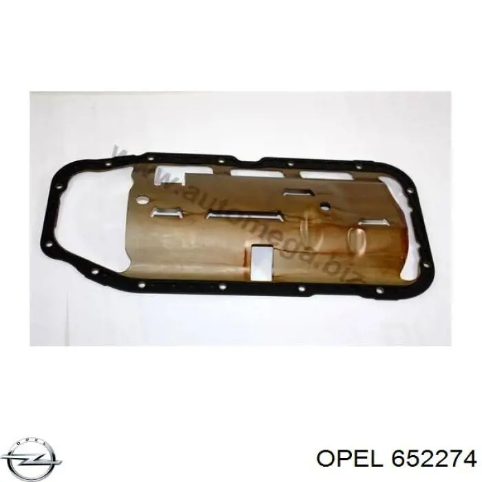 652274 Opel прокладка піддону картера двигуна