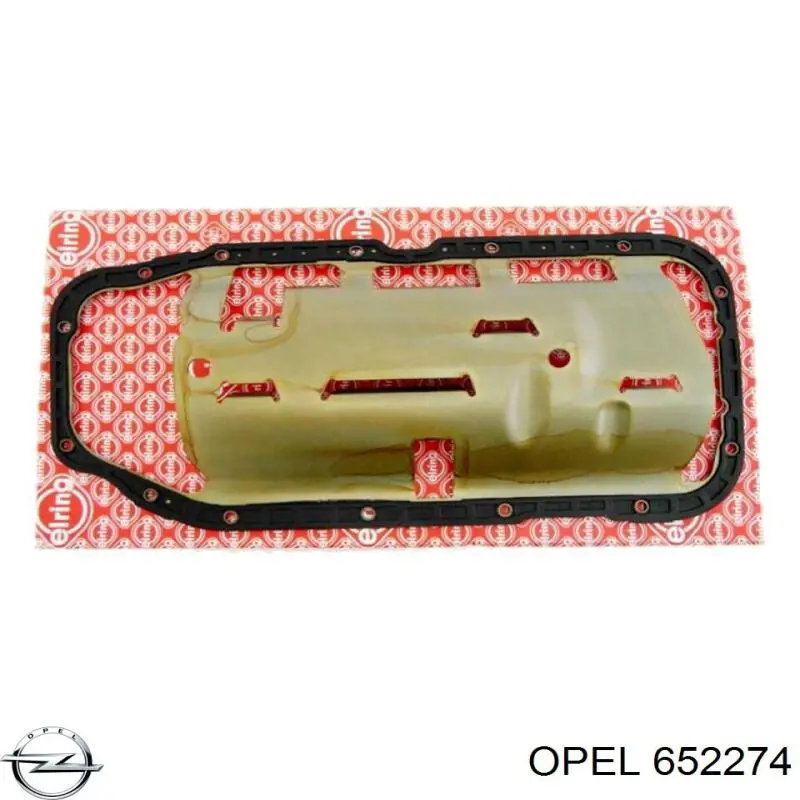Прокладка піддону картера двигуна Opel 652274 ціна, від 26.43 USD