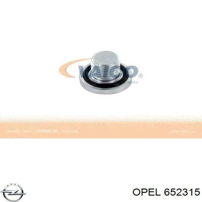 652315 Opel пробка піддона двигуна
