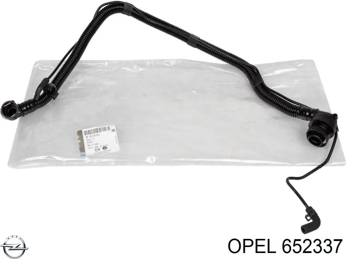 Патрубок вентиляції картера, масловіддільника на Opel Insignia (G09)