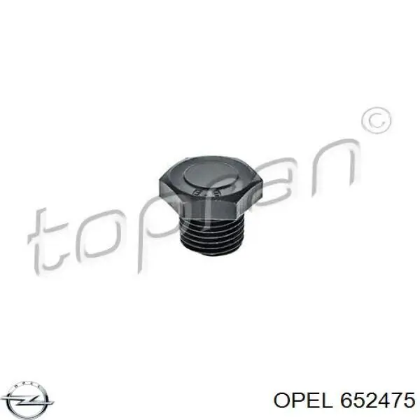 652475 Opel пробка піддона двигуна