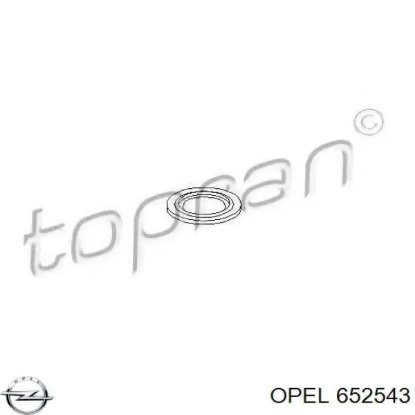 652543 Opel Прокладка пробки піддону двигуна