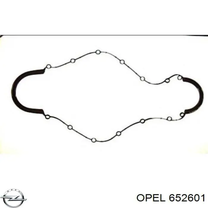 652601 Opel прокладка піддону картера двигуна