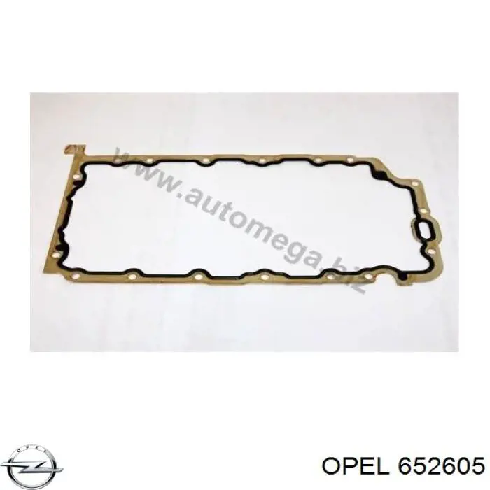 Прокладка піддону картера двигуна Opel 652605 ціна, від 18.30 USD