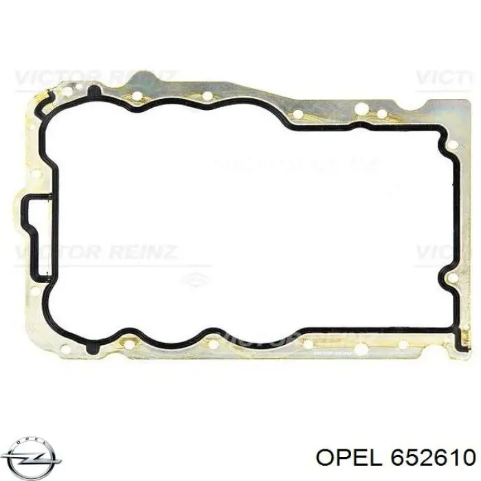 652610 Opel прокладка піддону картера двигуна