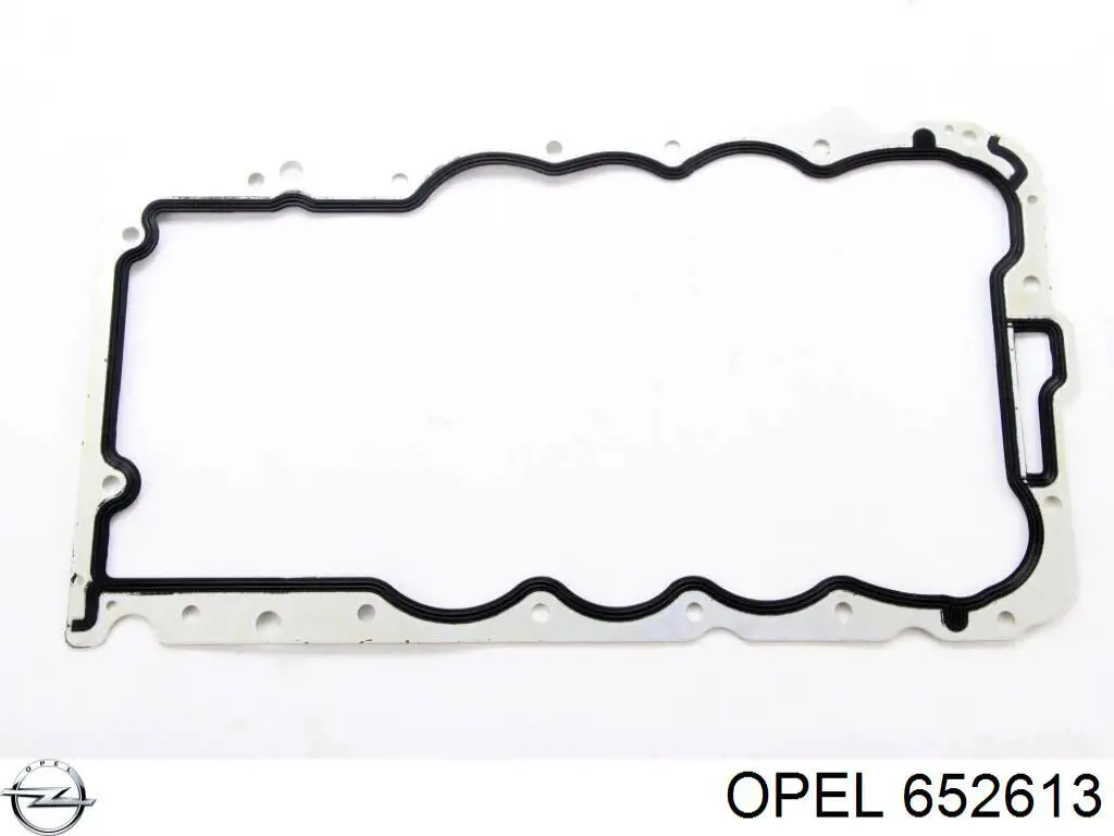 652613 Opel Прокладка піддону картера двигуна