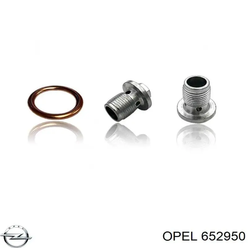 Болт піддона Opel 652950