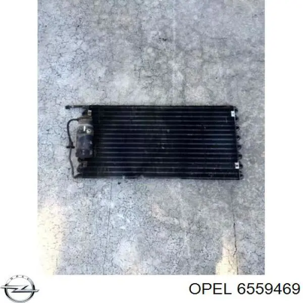 6559469 Opel Зчеплення компресора кондиціонера