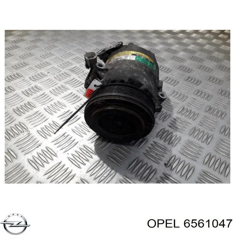 Компресор системи кондиціювання Opel 6561047 ціна, від 140.77 USD