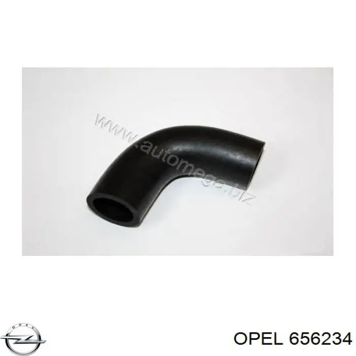 656234 Opel патрубок вентиляції картера, масловіддільника
