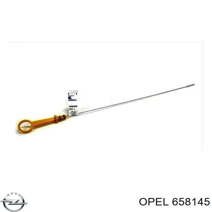 658145 Opel щуп-індикатор рівня масла в двигуні