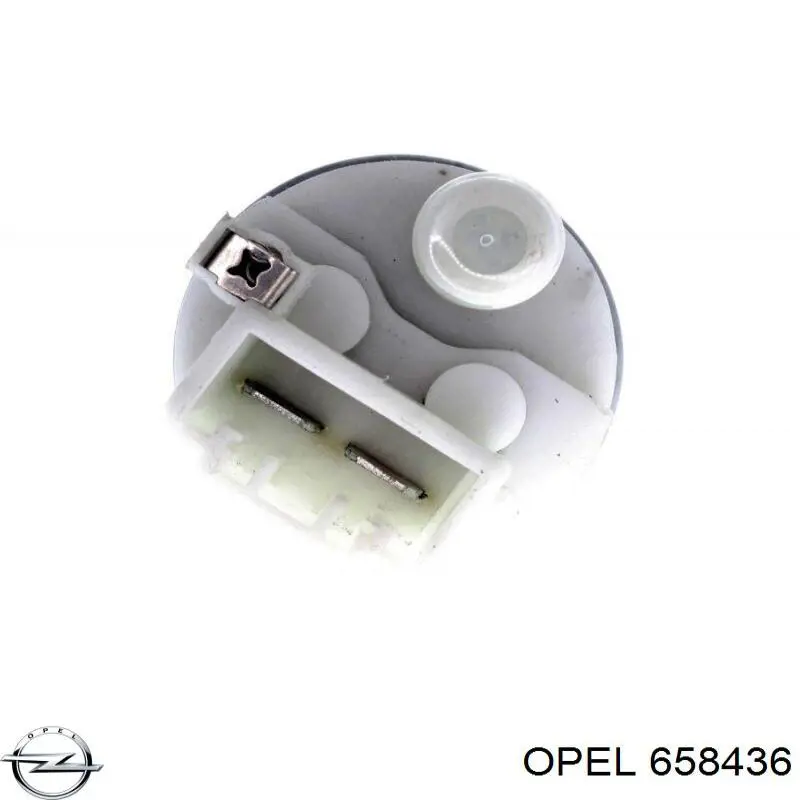 658436 Opel Кільце ущільнювача направляючої щупа рівня масла двигуна