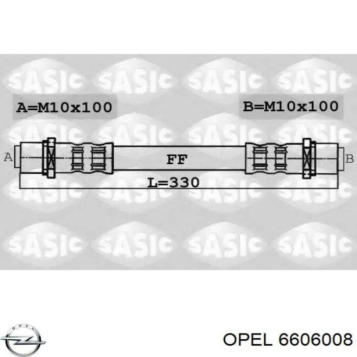 Зчеплення 6606008 Opel