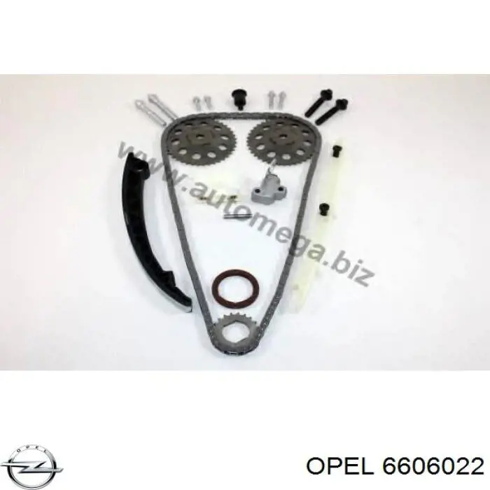 6606022 Opel ланцюг грм, комплект