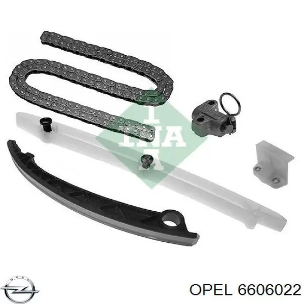 Ланцюг ГРМ, комплект Opel 6606022 ціна, від 95.13 USD