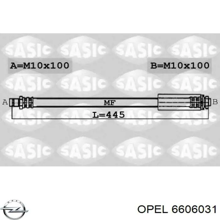 Наконечник рульовий Opel 6606031 ціна, від 14.79 USD