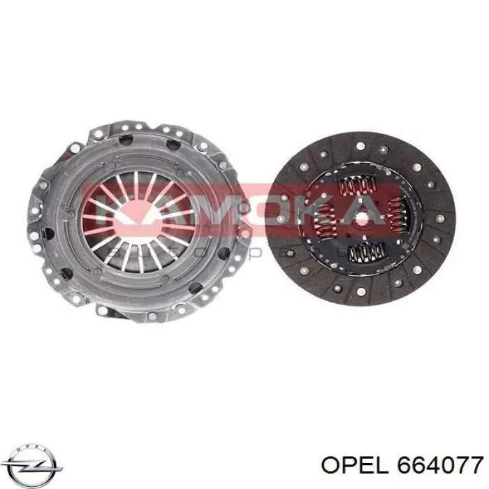 Зчеплення Opel 664077 ціна, від 56.16 USD