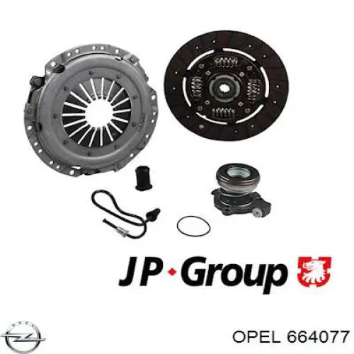 Купити 664077 Opel Диск зчеплення