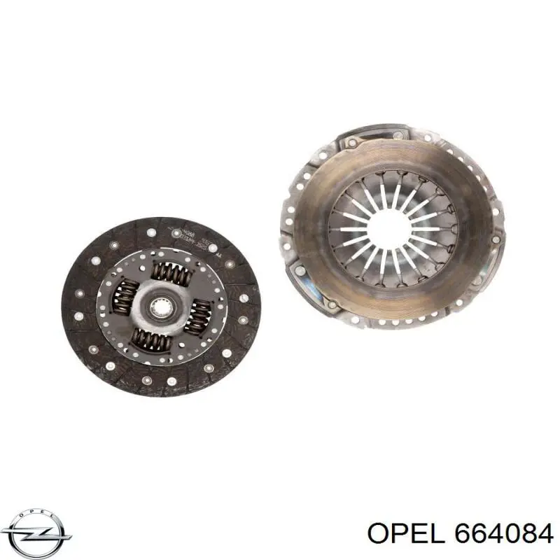 Зчеплення Opel 664084 ціна, від 30.21 USD
