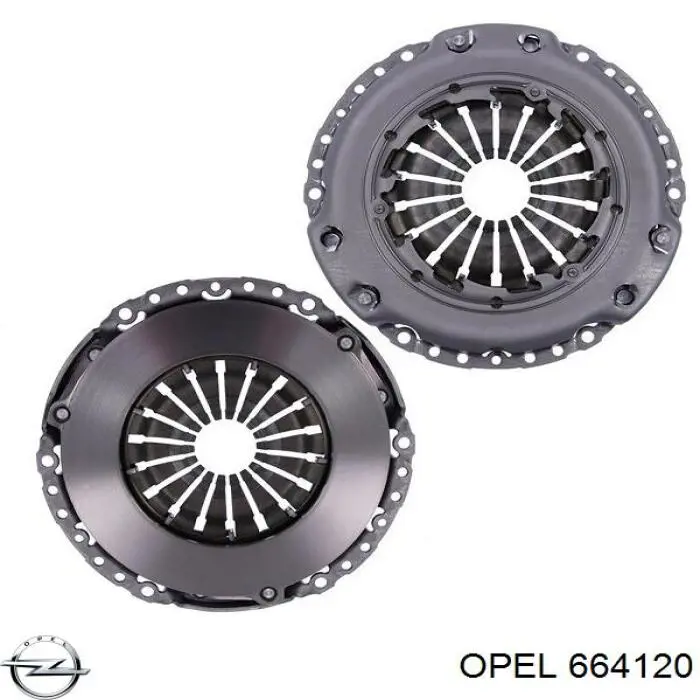 Зчеплення Opel 664120 ціна, від 70.46 USD