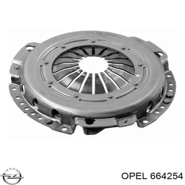 Зчеплення Opel 664254 ціна, від 99.56 USD