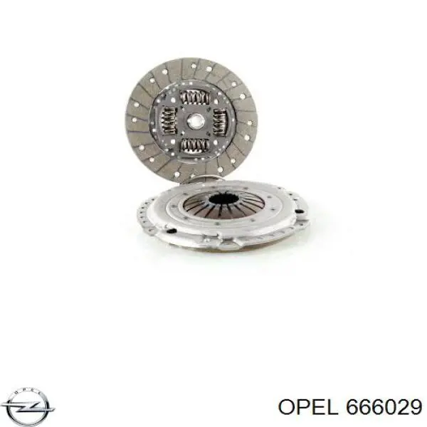 Пелюстковий кошик зчеплення Opel 666029 ціна, від 46.56 USD
