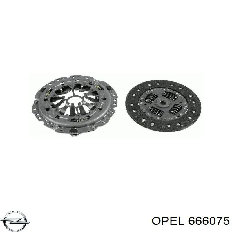 Зчеплення 666075 Opel