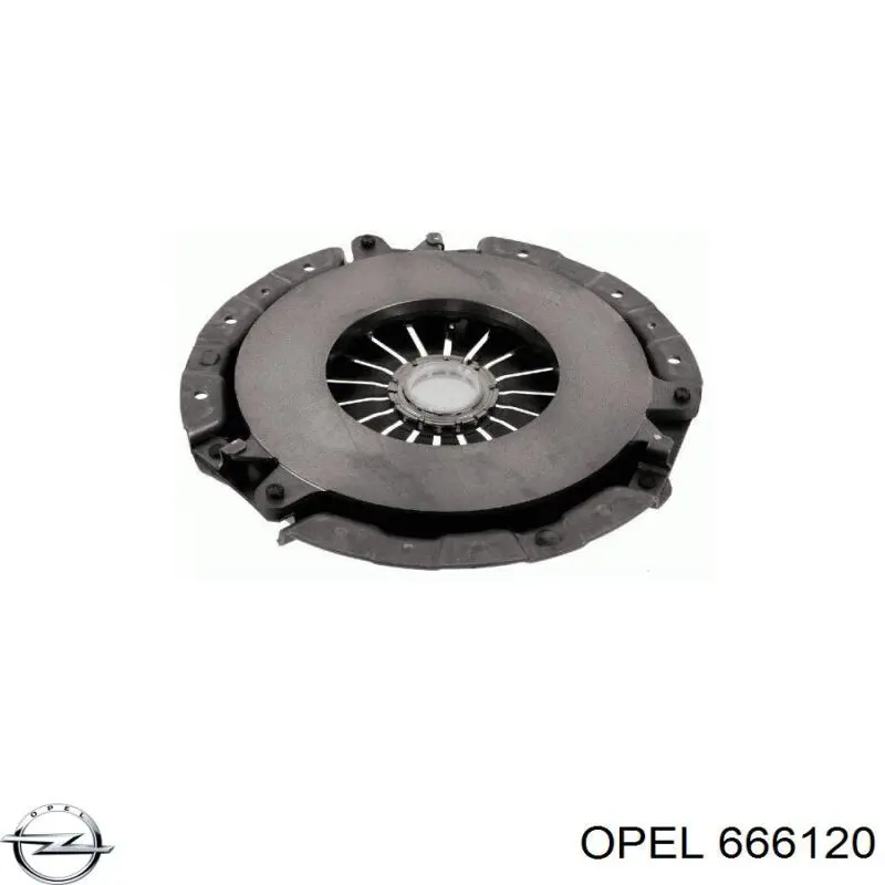 Пелюстковий кошик зчеплення Opel 666120 ціна, від 3.04 USD