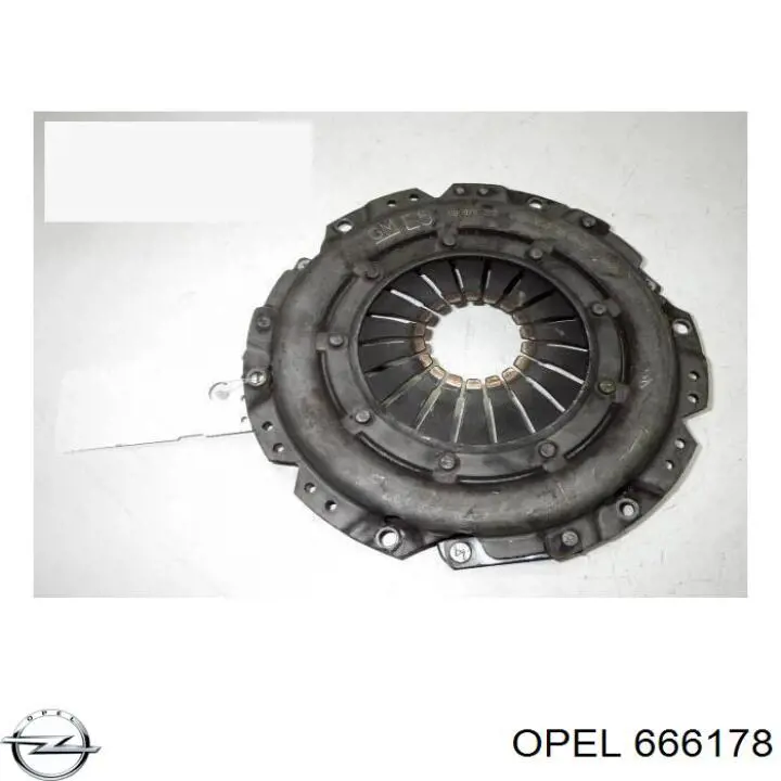 Пелюстковий кошик зчеплення Opel 666178 ціна, від 39.18 USD