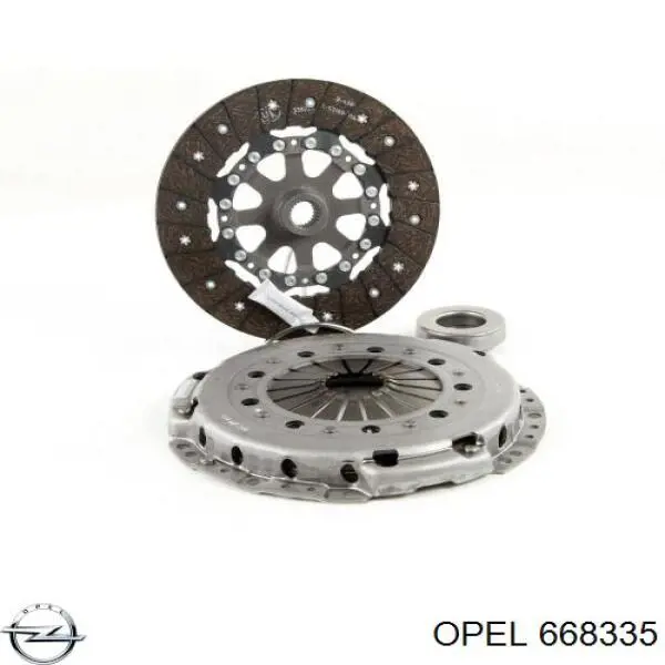 Вижимний підшипник Opel 668335 ціна, від 44.65 USD